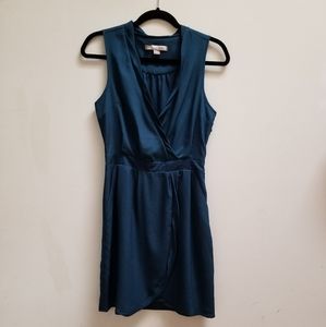 Forever 21 love 21 dark teal v-neck dress s